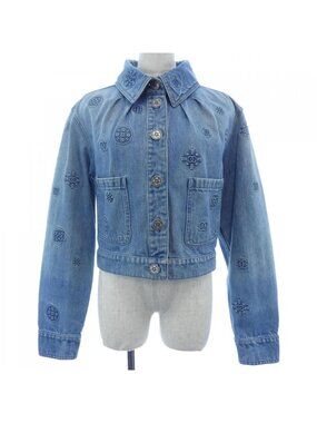 Chanel Denim Jacket Blue 36